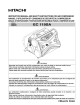 Hitachi EC 119SA Manuel utilisateur