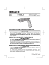 Hitachi DB 3DL2 Manuel utilisateur