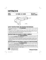 Hitachi G12SS Manuel utilisateur
