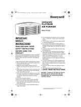 Honeywell ENVIRACAIRE HTT-022 Manuel utilisateur