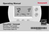 Honeywell FOCUSPRO TH5320R Manuel utilisateur
