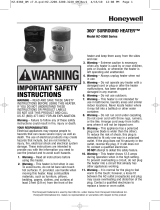 Honeywell HZ0360 Manuel utilisateur