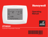 Honeywell RTH8500 Series Le manuel du propriétaire