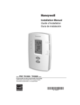 Honeywell PRO TH1000 Series Manuel utilisateur