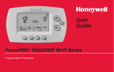 Honeywell Thermostat TH6320WF Manuel utilisateur