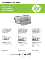 HP Deskjet D4300 Printer series Manuel utilisateur