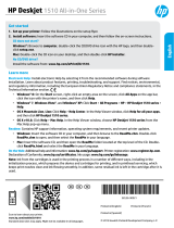HP Deskjet 1512 All-in-One Printer Guide de référence