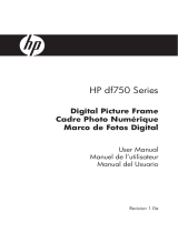 HP df750 Digital Picture Frame Manuel utilisateur