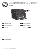 HP LaserJet Pro M1213nf/M1219nf Multifunction Printer series Guide d'installation