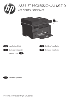 HP LaserJet Pro M1217nfw Multifunction Printer series Guide d'installation