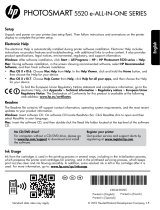 HP Photosmart 5525 e-All-in-One Printer Guide de référence