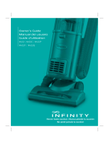 Infinity NV22/ NV22C/ NV22P/ NV22T/ NV22Q Vacuum Cleaner Manuel utilisateur