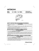 Hitachi CJ 14DL Manuel utilisateur