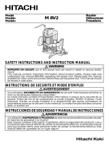 Hitachi M 8V2 Manuel utilisateur