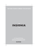 Insignia NS-PDVD8 Manuel utilisateur