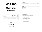 ASA Electronics MSR180 Le manuel du propriétaire