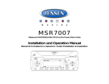 Jensen MSR7007 Le manuel du propriétaire