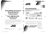 JVC KD-A725 Manuel utilisateur