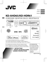 JVC KD-HDR61 Manuel utilisateur