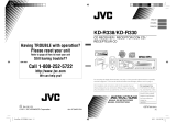 JVC KD-R338 Manuel utilisateur