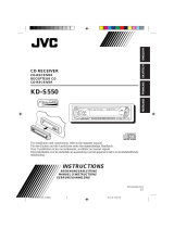 JVC KD-S550 Manuel utilisateur