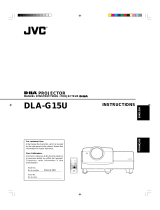 JVC DLA-G15U Manuel utilisateur