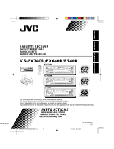 JVC F540R Manuel utilisateur