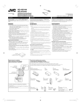 JVC KD-ADV49 Guide d'installation