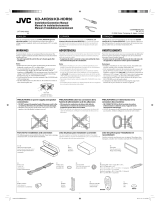 JVC KD-AHD59 Guide d'installation