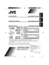 JVC KD-AR300 Manuel utilisateur