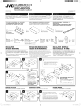 JVC KD-AR560 Guide d'installation