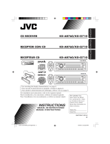 JVC KD-AR760 Manuel utilisateur