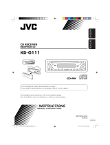 JVC KD-G111 Le manuel du propriétaire