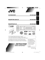 JVC KD SH1000 - Radio / CD Manuel utilisateur