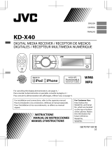 JVC KDX40 Manuel utilisateur