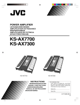 JVC AX7300 - Amplifier - Warren G Signature Manuel utilisateur