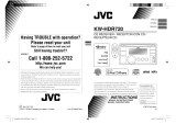 JVC KW-HDR720 Manuel utilisateur