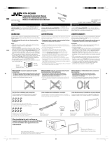 JVC KW-XG500 Guide d'installation