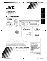 JVC KD-HDR40 Manuel utilisateur