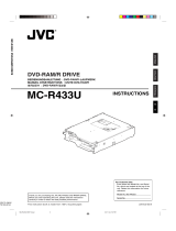 JVC MC-R433U Manuel utilisateur
