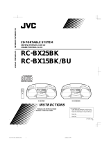 JVC RC-BX15BU Manuel utilisateur