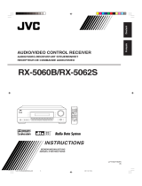 JVC RX-5060B Manuel utilisateur