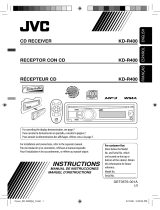 JVC In-Dash DVD Player KD-R400 Manuel utilisateur