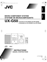JVC UX-G50 Manuel utilisateur
