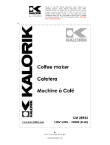 KALORIK - Team International Group Coffeemaker CM 38933 Manuel utilisateur