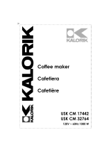 KALORIK - Team International Group Coffeemaker USK CM 17442 Manuel utilisateur