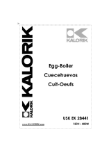 KALORIK - Team International Group Egg Cooker USK EK 28441 Manuel utilisateur
