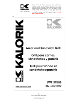 KALORIK - Team International Group Kitchen Grill SWP 39888 Manuel utilisateur