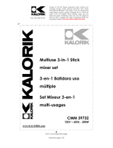 KALORIK - Team International Group Mixer CMM 39732 Manuel utilisateur