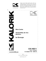 KALORIK - Team International Group Refrigerator CKS 40211 Manuel utilisateur